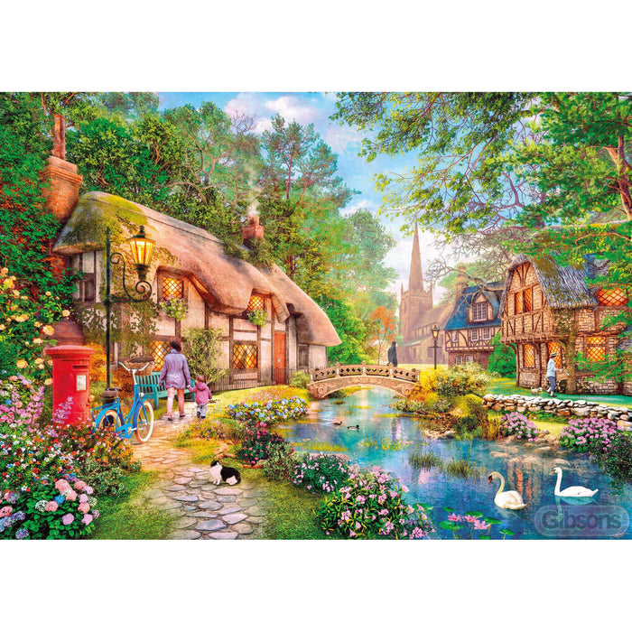Gibsons Cottageway Lane 500pc Jigsaw Puzzle