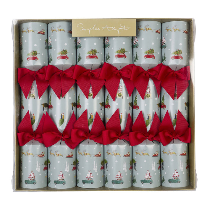 Sophie Allport Home for Christmas Crackers (Set of 6)