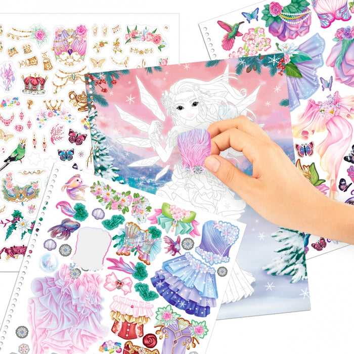 Create Your Fantasy Model Colouring Book Fairy