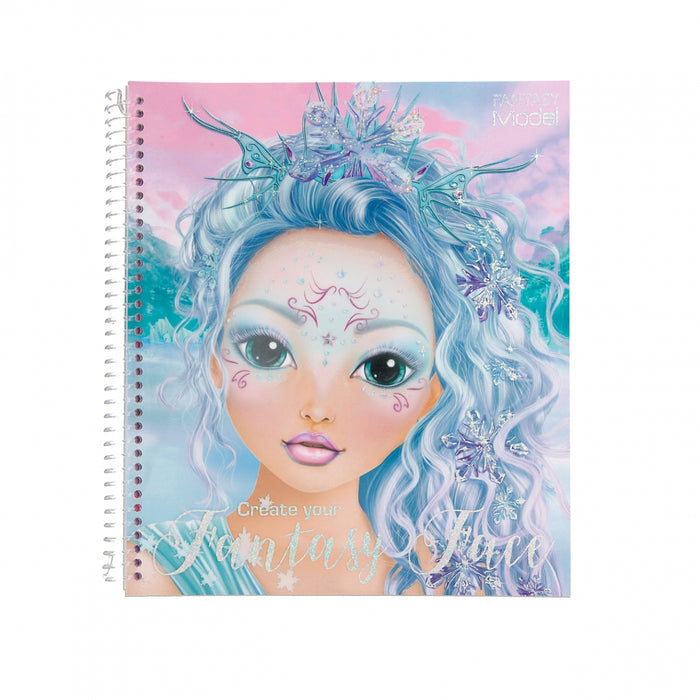 Create Your Fantasy Face Colouring Book Fantasy Model