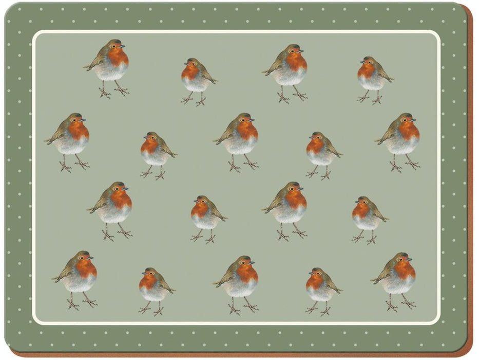 Into The Wild Large Robin Placemats (Pack of 4)
