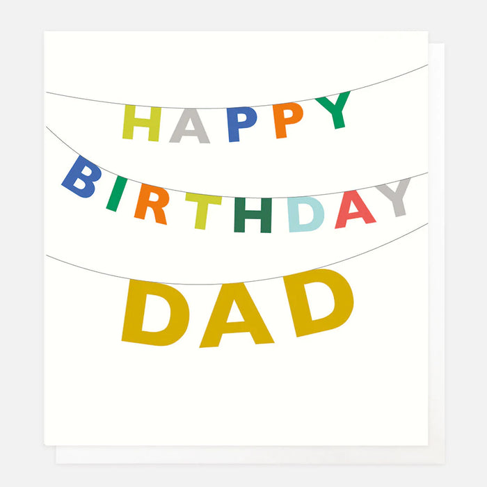 Caroline Gardner Happy Birthday Dad Card