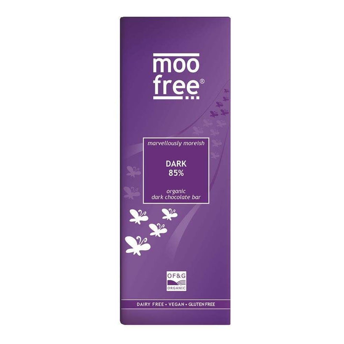 Moo Free Organic 65% Dark Chocolate Bar