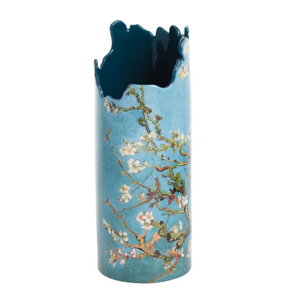 Dartington Van Gogh Almond Tree In Blossom Silhouette Vase