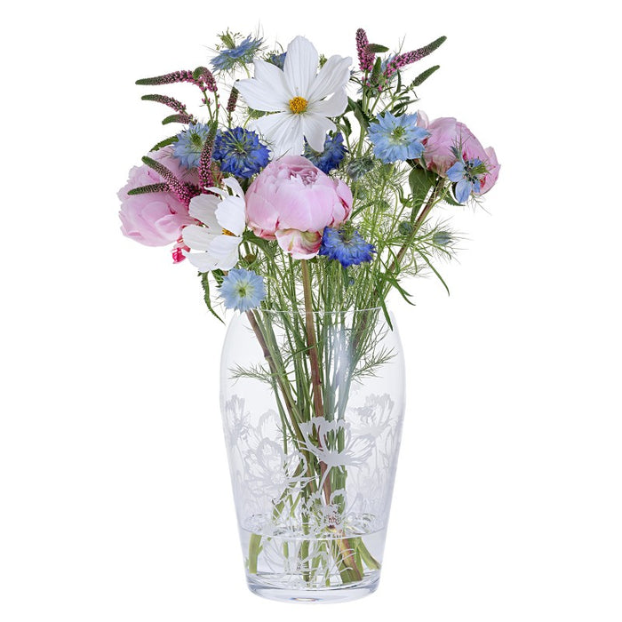 Dartington Bloom Bees & Cosmos Wide Vase