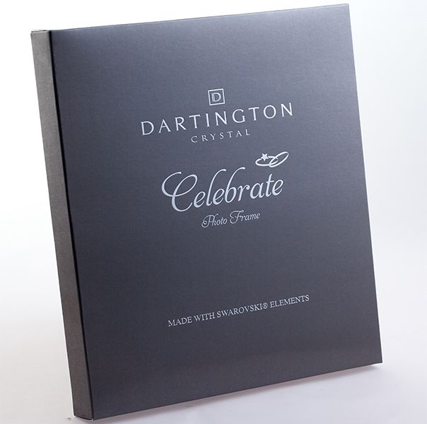 Dartington Celebrate Gold Photo Frame