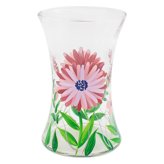 Flower Glass Vase Delpheniums