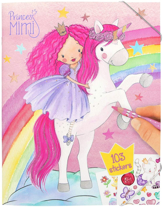 Princess Mimi Colouring Book