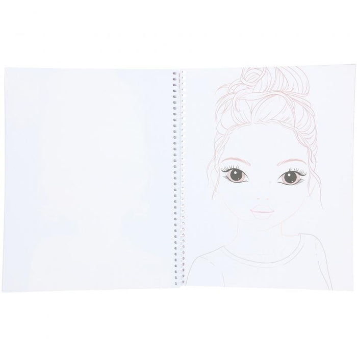 Top Model Make-Up Colouring Book