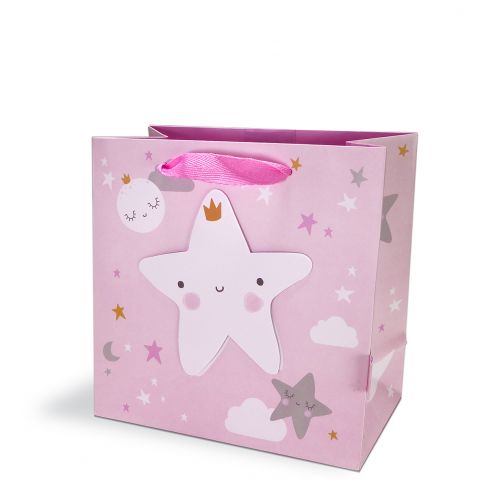 Little Dreamer Medium Gift Bag - Pink