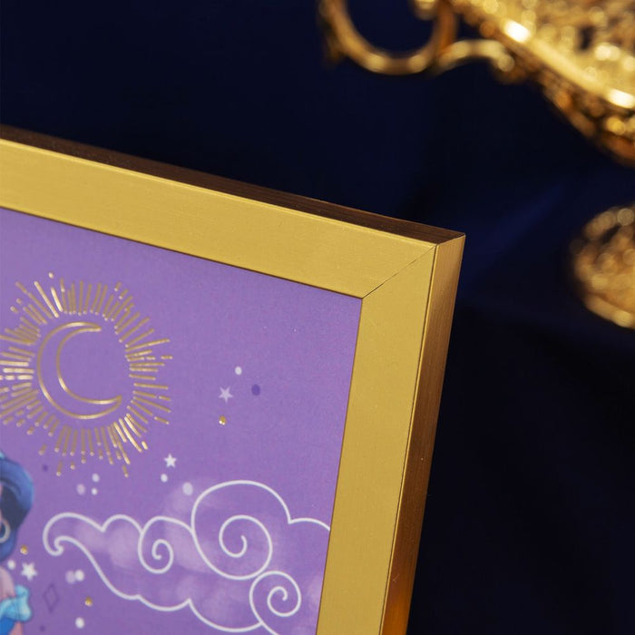Disney Aladdin Gold 4" X 6" Photo Frame