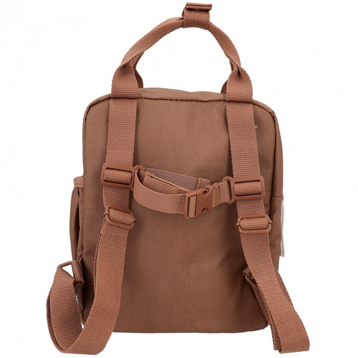 Dino World Small Backpack Brown