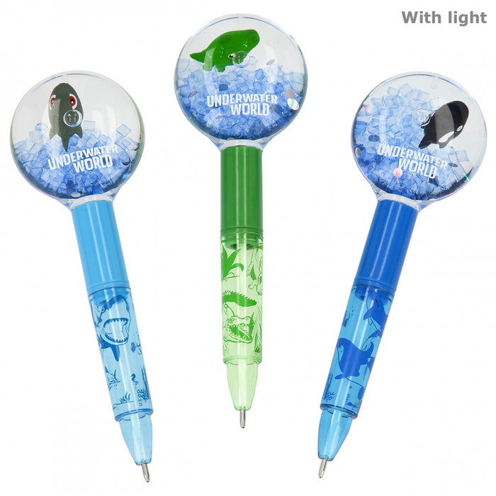 Dino World Ballpoint Light Up Pen