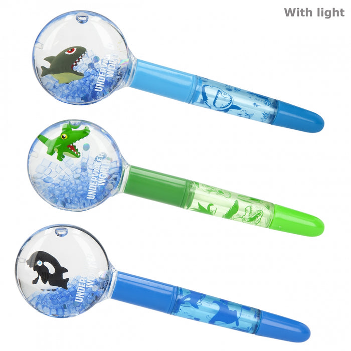 Dino World Ballpoint Light Up Pen