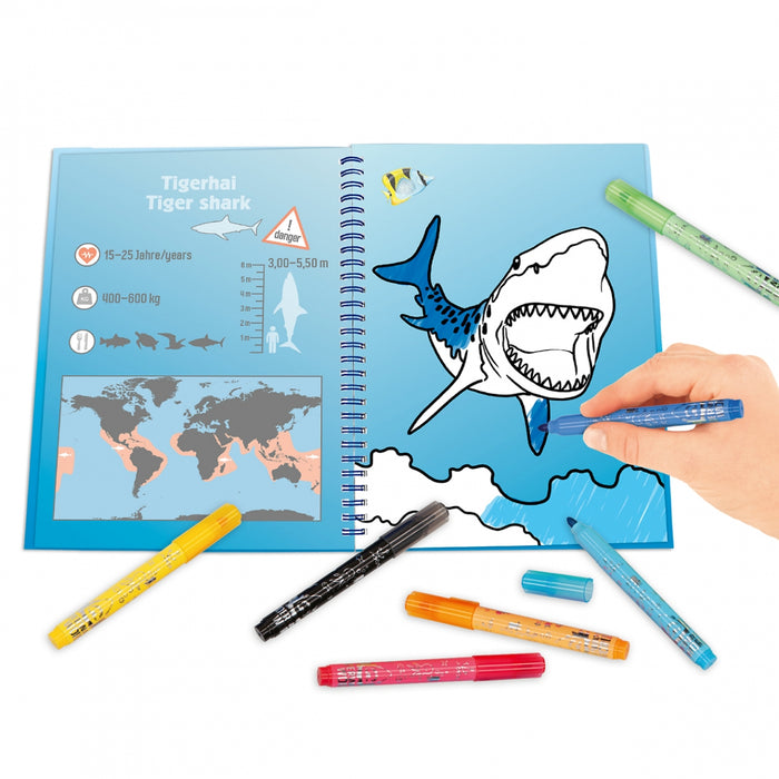 Dino World Colouring World Shark