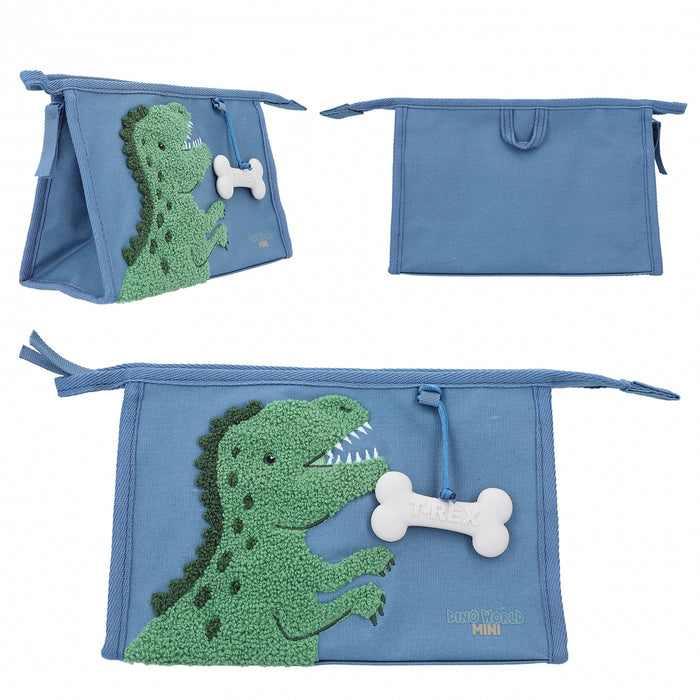 Dino World Toilet Bag Blue