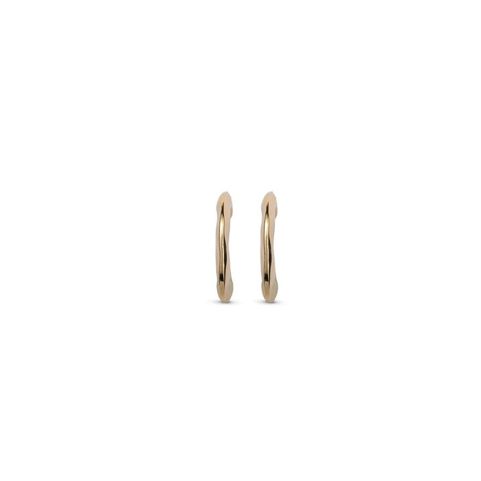 UNOde50 Nimbo Earrings Hoop Gold