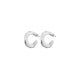 UNOde50 Nimbo Earrings Hoop Silver