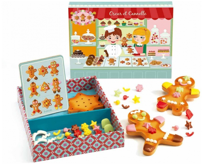 Djeco Oscar and Cannelle Gingerbread Role Play Set