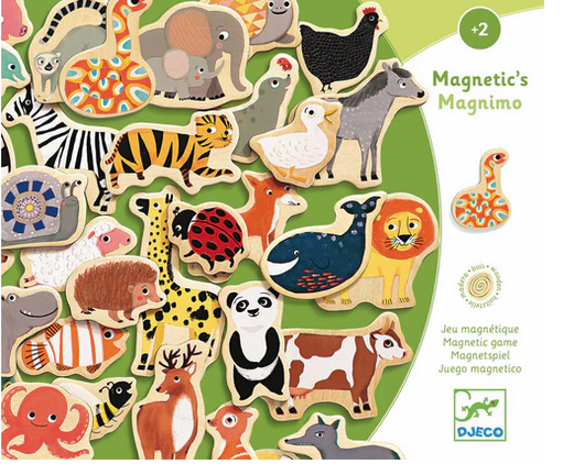 Djeco Magnetic Wooden Magnetics Magnimo