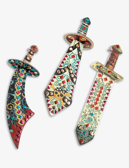 Djeco DIY Mosaic Swords Like a Pirate