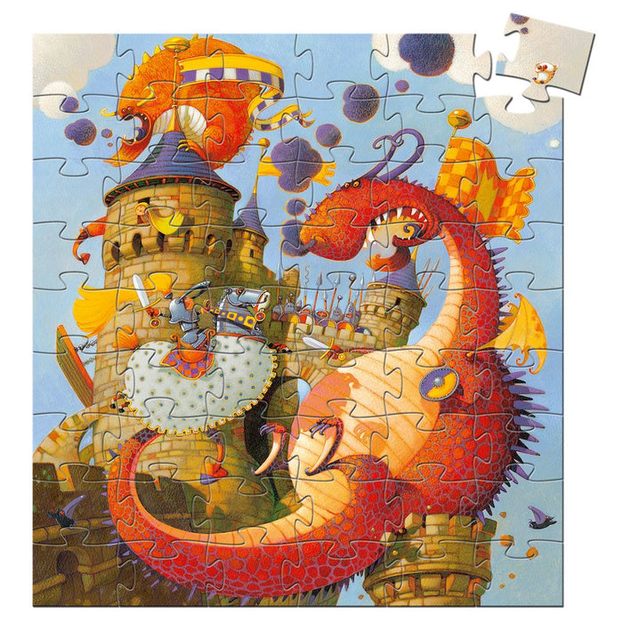 Djeco Vaillant and the Dragon Silhouette Puzzle