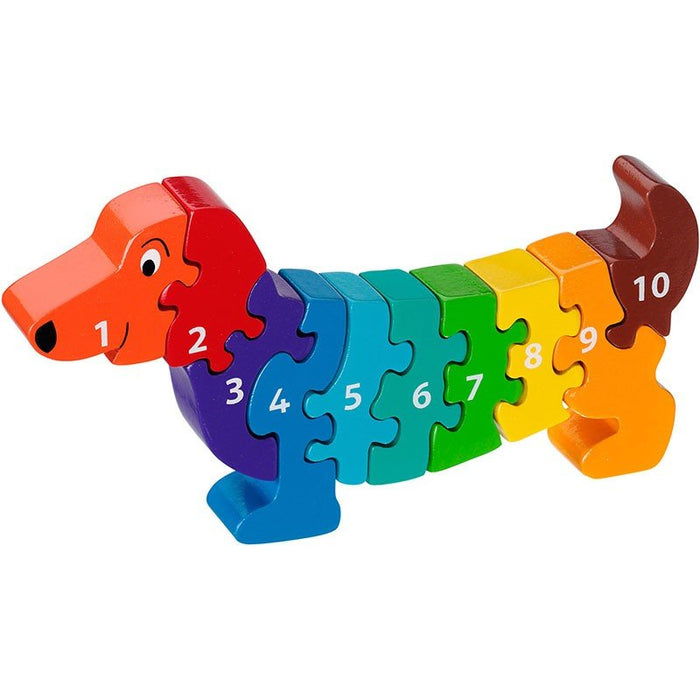 Lanka Kade Wooden Dog Jigsaw 1-10
