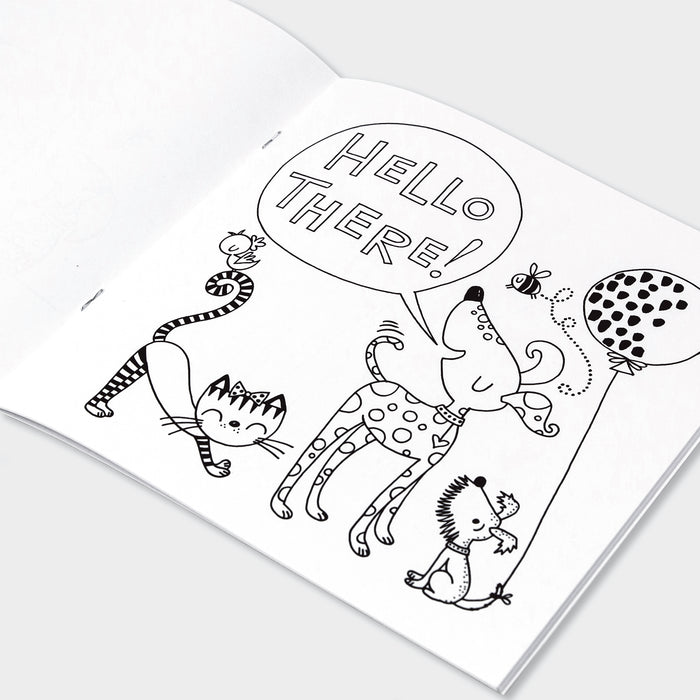 Rachel Ellen Dogs & Cats Colouring Book