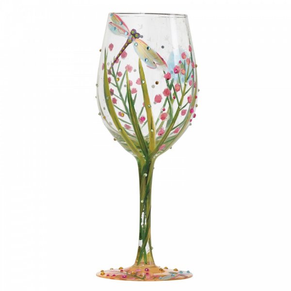 Lolita Dragonfly Wine Glass