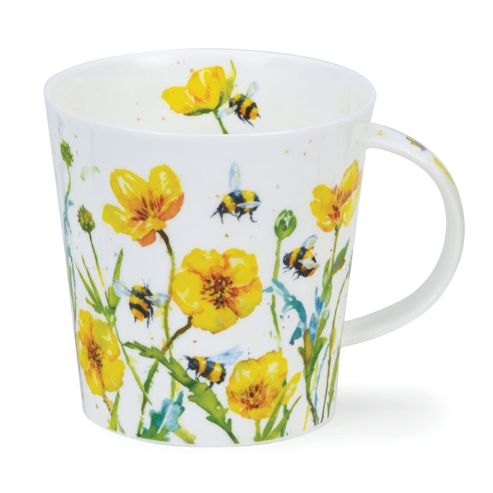 Dunoon Cairngorm Busy Bees Buttercup Mug