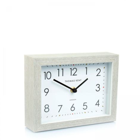 Thomas Kent 7'' Smithfield Mantel Clock - Silver Birch