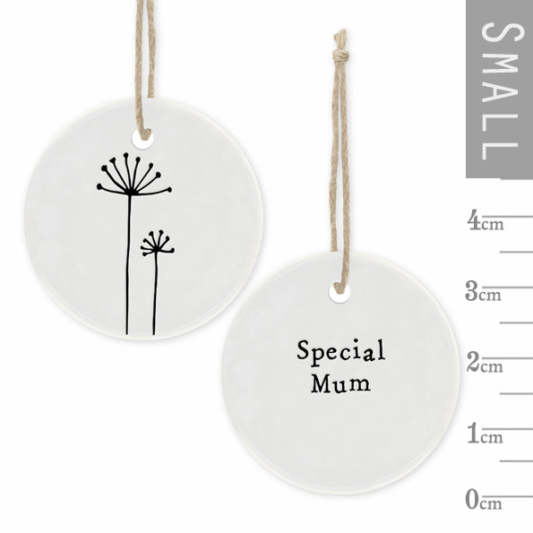 East of India Mini Hanger Tag - Special Mum