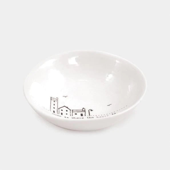 East of India Small Wobbly Bowl - Home Is Where The Heart Is