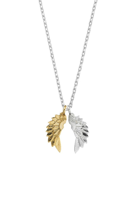 Estella Bartlett Gold & Silver Plated Wing Necklace