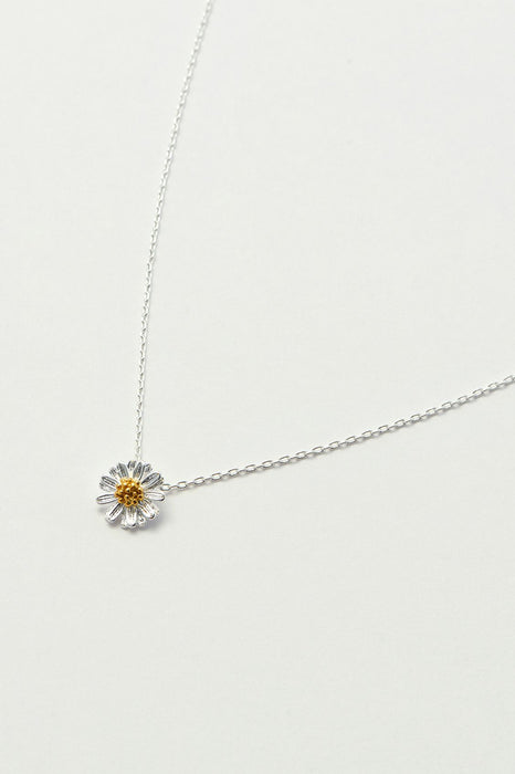 Estella Bartlett Silver Plated Wildflower Necklace