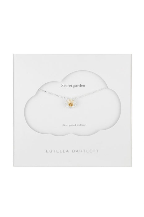 Estella Bartlett Silver Plated Wildflower Necklace