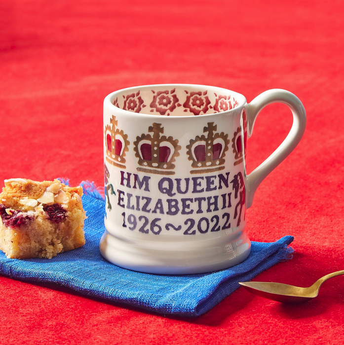 Emma Bridgewater Queen Elizabeth II Half Pint Mug
