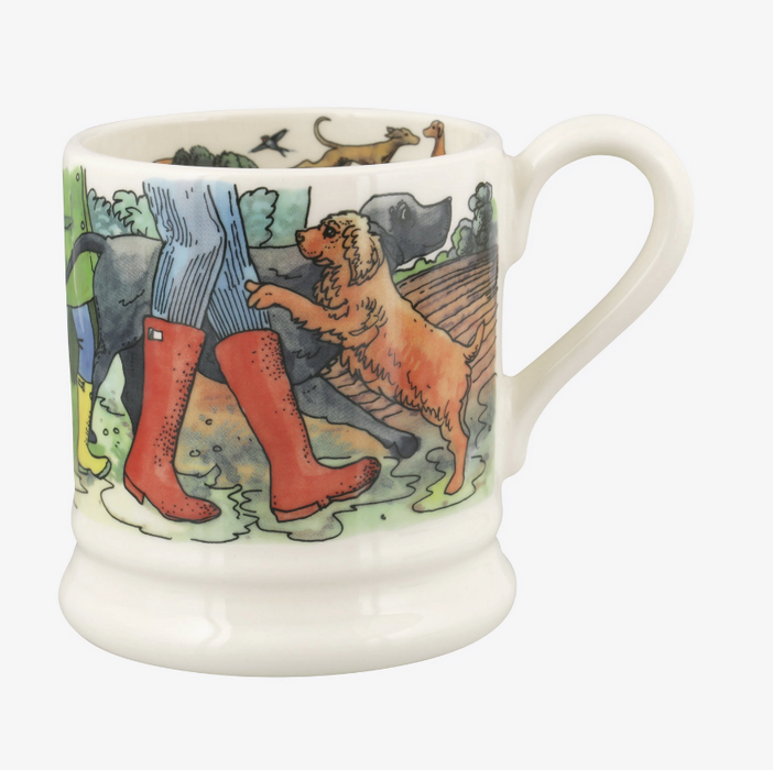 Emma Bridgewater Favourite Dog Walks 1/2 Pint Mug