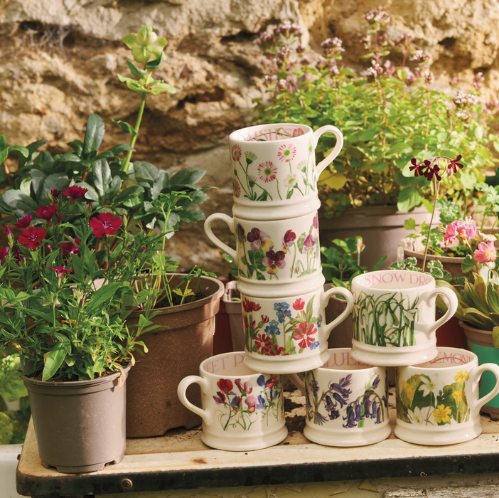 Emma Bridgewater Forget Me Not & Red Campion Small Mug