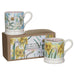 Emma Bridgewater Daffodils & Narcissus Set Of 2 1/2 Pint Mugs Boxed