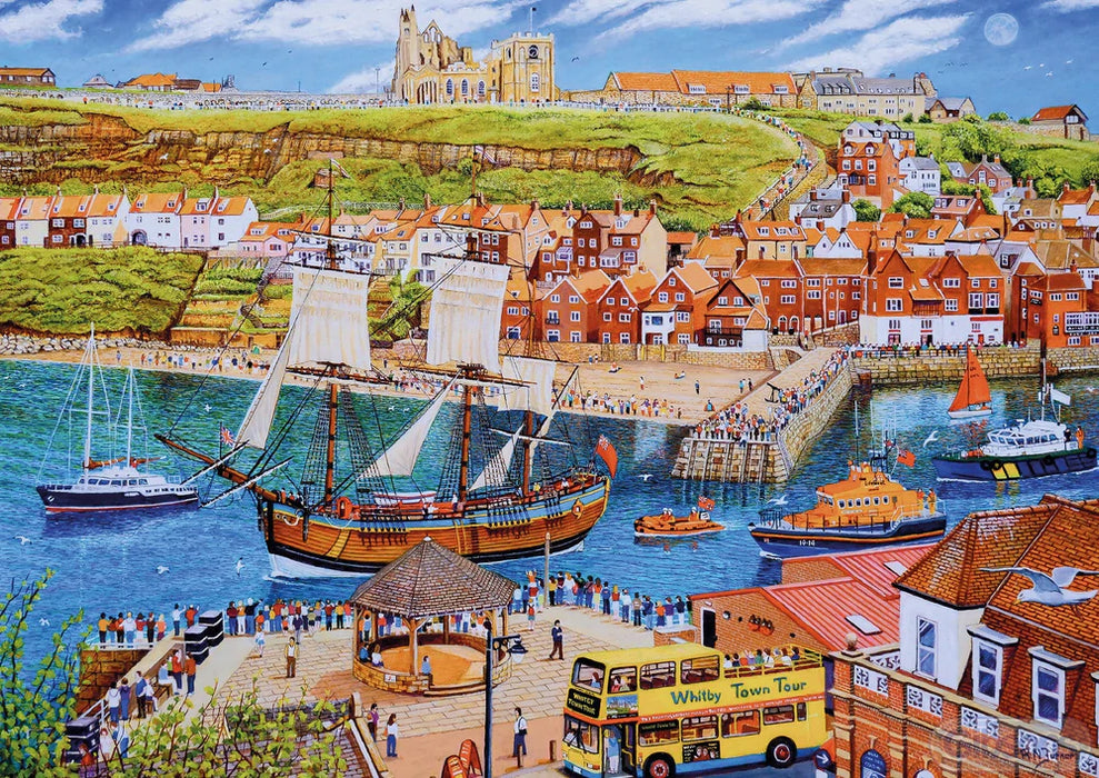 Gibsons Endeavour, Whitby 500pc Jigsaw Puzzle