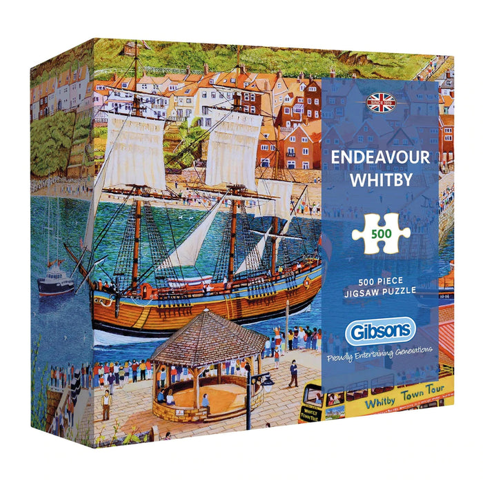 Gibsons Endeavour, Whitby 500pc Jigsaw Puzzle