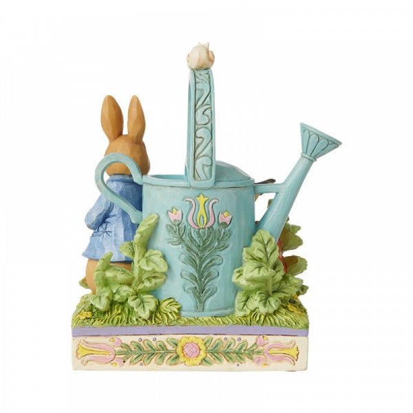 Disney Jim Shore Peter Rabbit Garden Figurine - Mr. McGregor's Garden