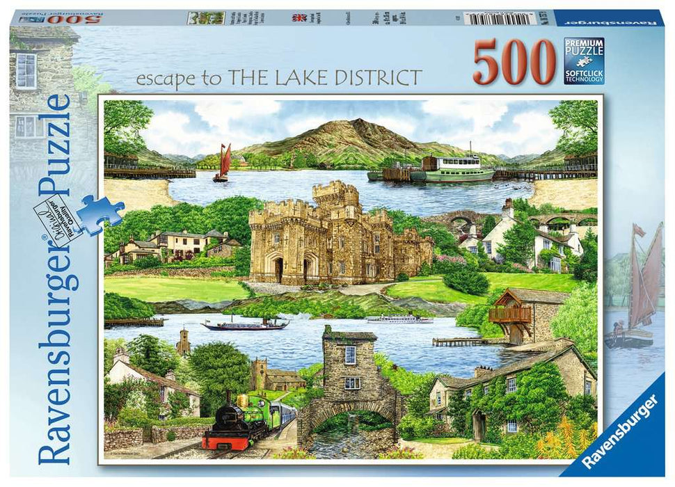 Ravensburger Escape to the Lake District 500 Piece Puzzle