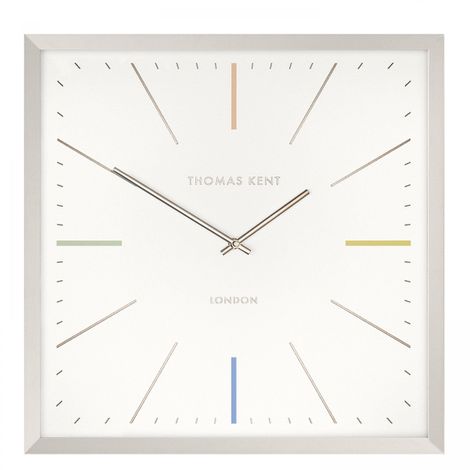 Thomas Kent 10'' Hampton Wall Clock - Black