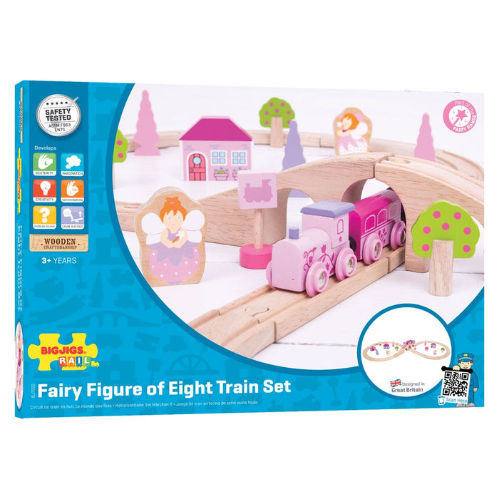 Bigjigs Fairy Figure of Eight Train Set