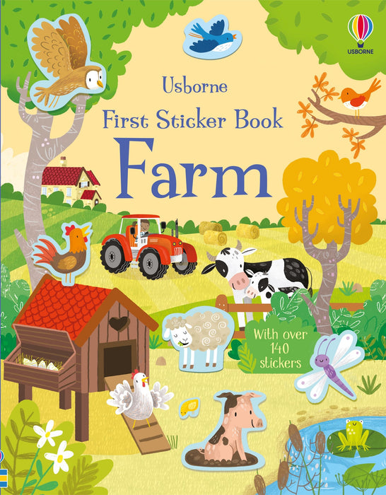 Usborne First Sticker Book Farm