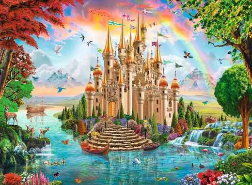 Ravensburger Fairy Castle XXL 100pc Puzzle