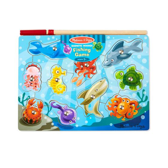 Melissa and Doug Magnetic Wooden Game - Fishing