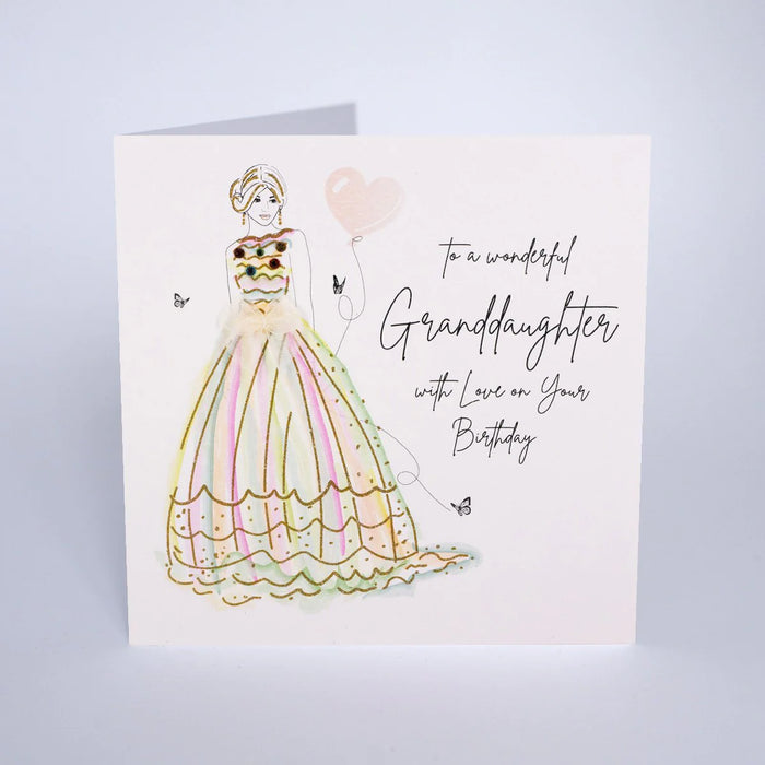 Five Dollar To A Wonderful Granddaughter Birthday Card